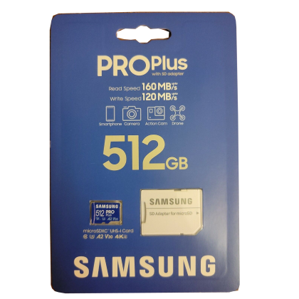 MICRO SD SAMSUNG PRO PLUS 512GB